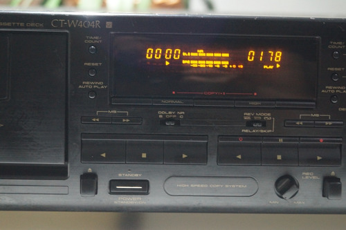 Tape Deck Pioneer Ct W 404r Ñ Akai Sony Jvc Sansui Marantz