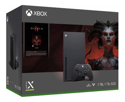 Consola Xbox Series X 1 Tb Bundle Diablo Iv+2 Regalos Gratis