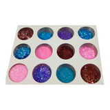 Kit 12 Deco Uñas Gibre Cola Sirena Maquillaje Artic  Ydnis