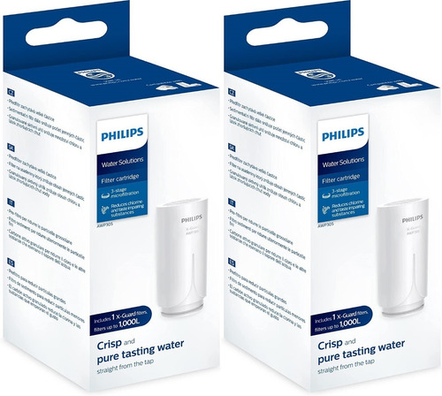 Combo 2 Repuestos Filtro Philips Water Xguard On Tap  1000 L