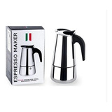 Cafetera Italiana Acero Inoxidable 4 Tazas Cocina Tetera