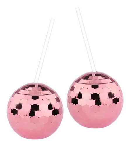 2 Piezas De 20 Oz Disco Ball Cup Suministros Para Fiestas