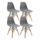 Set 4 Sillas Homey Eames  Para Sala Y Comedor - A Elección