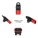 Adaptador Cargador Compatible Garmin Usb C Micro Ios iPhone