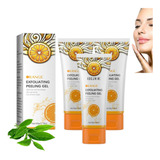 3×gel Exfoliante Orange Para Rostro Y Cuerpo Scr 1008