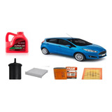 Kit 4 Filtros  Ford Fiesta Kinetic + 4l Puma 15w40 Mineral