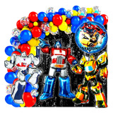 50 Art Globo Transformers Bumblebee Megatron Optimus Deco788