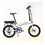 Bicicleta Electrica Plegable Randers R20 Shimano Bke-e2001 Color Blanco