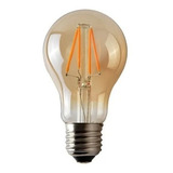 Ampolleta Led A60 Vintage Filamento 6w E27 2700k Ambar