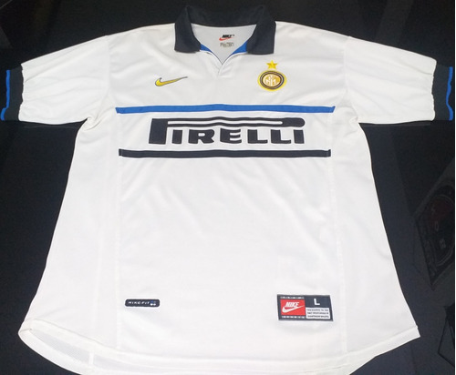 Camisa Internazionale Away 1998 #14 Simeone Original