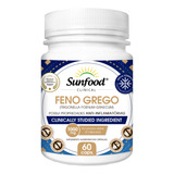 Feno Grego (trigonella Foenum Graecum) Sunfood 60 Cápsulas