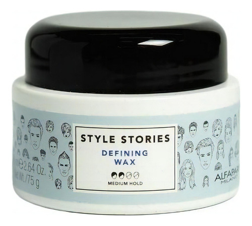 Alfaparf Style Stories Cera P/ Pelo Definición Media X 75 Ml