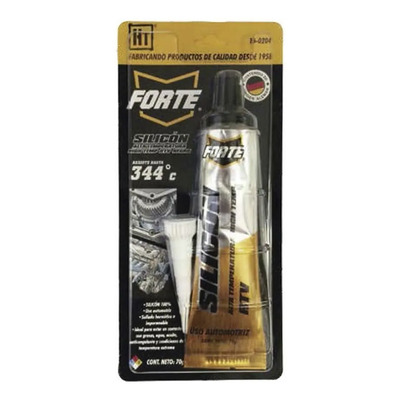 Silicon Automotriz Rtv Alta Temperatura Negro 70 Gr