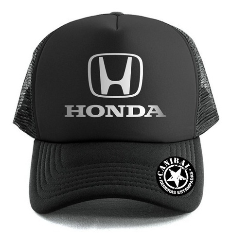 Gorras Trucker Honda Logo H Remeras Estampadas Canibal