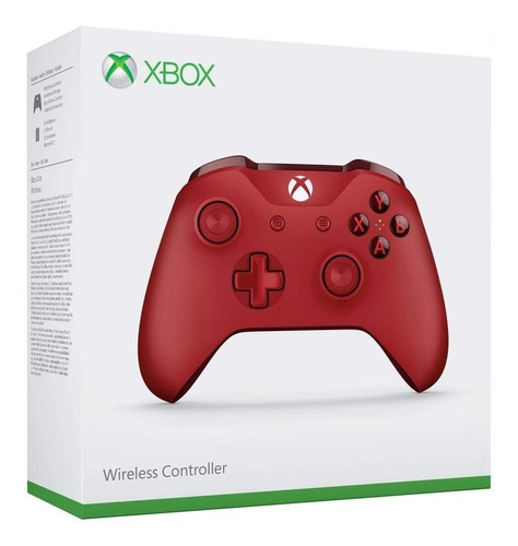 Control Xbox One S Rojo.+ Regalo: Grips. Nuevo Y Sellado