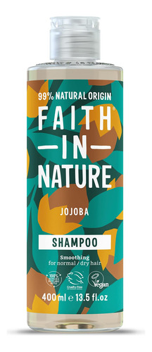 Faith In Nature Champú Jojoba 13.5 Fl Oz