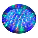 Manguera Led Flexible Exterior Rgb 10 Metros 220 Vol Colores