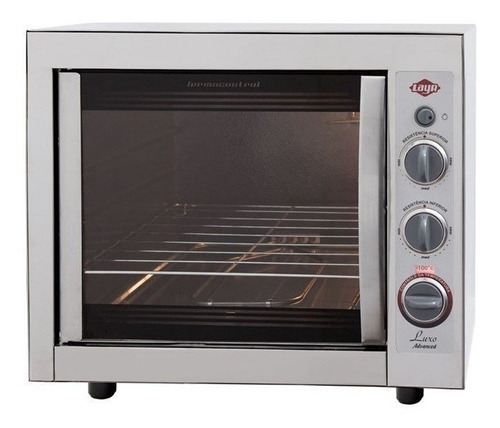 Forno Elétrico 46l Luxo Advanced 2.4 2400w 127v Inox - Layr