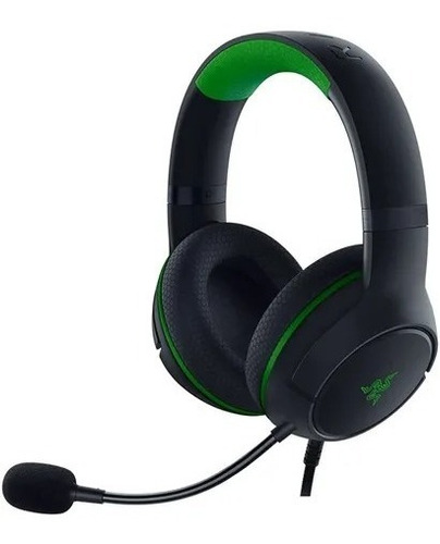 Auriculares Gamer Razer Kaira X Xbox Canc Ruido Negro Verde