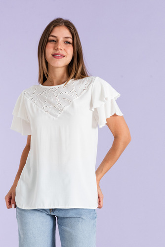 Blusa Broderie Lucy