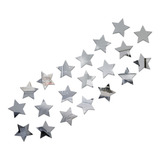 Kit 20 Estrelas Espelho Acrílico Decorativo Quarto Infantil