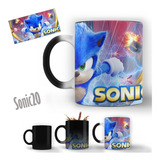 Taza Mágica Modelo Sonic Diseño 20 Personalizable