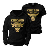 Sudadera Hoodie Chicago Bulls + Playera 