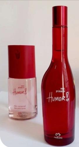 Humor Rojo Kit De Perfumes Regular Y Miniatura 