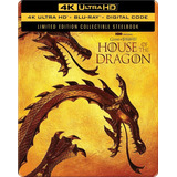 House Of The Dragon Steelbook Temporada 1 Serie 4k Ultra Hd