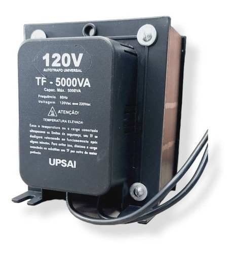 Transformador 5000va 110-220v Lava Loucas Secador De Cabelo