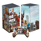 Skin Gta V Para Xbox Series X Set Stickers