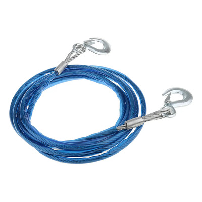 Cable De Remolcar De 5 Ton 4m Cuerda Arrastre Con 2 Ganchos | Meses sin interés