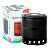 Caixinha Som Bluetooth Portátil Speaker Para Presente Ws887 Cor Preto Voltagem 110v
