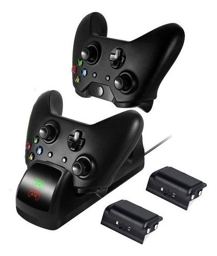 Cargador Doble Para Control Xbox One - Carga Rápida