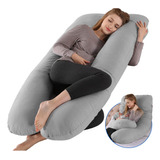 Almohada Para Embarazo Y Lactancia Jumbo + Regalo Microgel