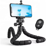 Trípode Celular Cámara Selfie Portátil + Control Bluetooth