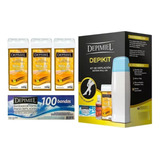 Depikit Depimiel 3 Roll-on Clasica Miel Bandas Depilacion