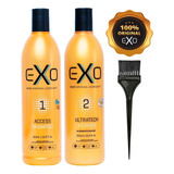 Exo Hair Alisamento Exoplastia Capilar 2x500ml + Brinde!