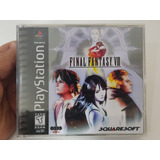 Final Fantasy8 Patch Mídia Preta Completo 2 Manuais!