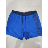 Short Playero Michael Kors Talla L Azul Marino 