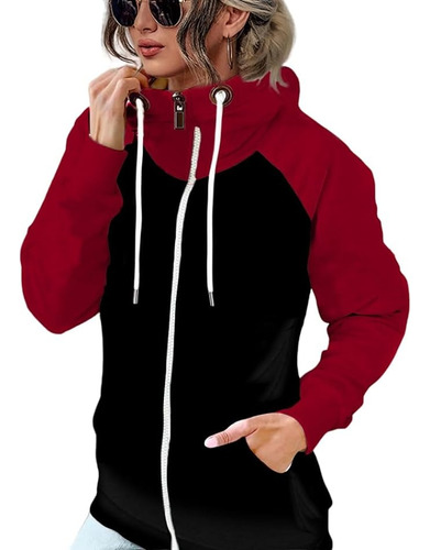 Sudaderas Dama Con Cierre Y Chamarras Hoodie Mujer  Moda