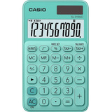 Calculadora Casio De Bolso 10 Dígitos Sl-310uc-gn - Verde