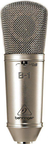 Microfone Behringer B1 Condensador 2 Anos B-1 Pro Cor Prata