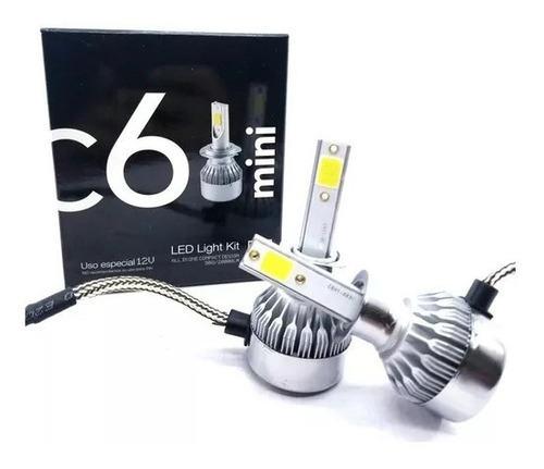 Kit Lampara Cree Led C6 Mini H1 H7 H11 9005 9006 H3 H27 881