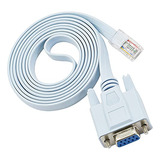 Cable De Consola Enrollable Gelrhonr Rj45 A Db9  Rj45 Macho