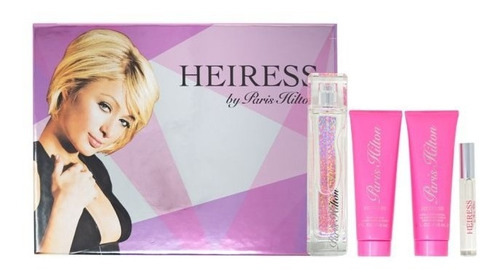 Set 4 Piezas Heiress Para Mujer De Paris Hilton Originales