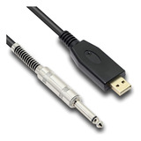 Cable Usb Para Guitarra, Usb A 0.250pulgada1/4 Pulgadas, Ts 