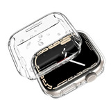 Case Capa Silicone 360º Protetor Para Apple Watch Series 8