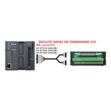 Plc Delta As332p Nuevo Con Arnes I/0 Ub-10-id32a  Uc-et010-2