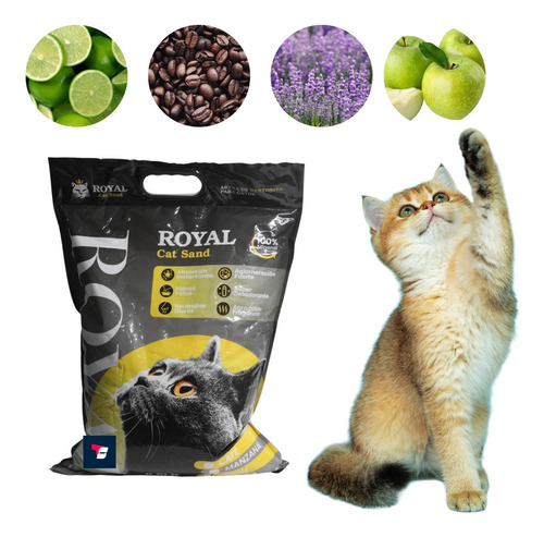 Arena Para Gato Royal De 4 Kilos Diferen